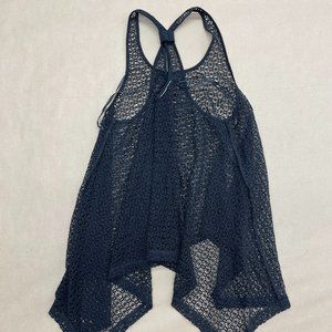 Geometric Lace Tank Top
